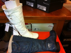 fetzige stiefel mit warmfutter zur jeans