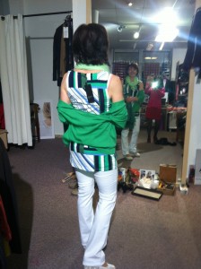 kerstin tauscht noch black gegen Farbe